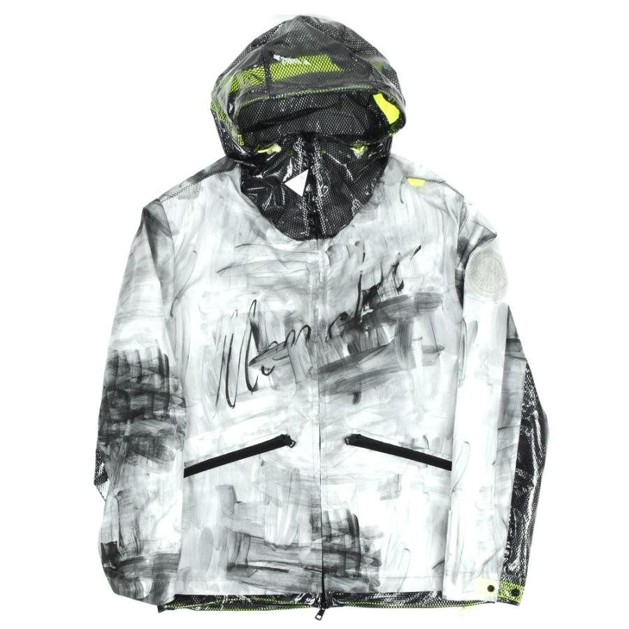 【並行輸入品】モンクレール ブルゾンメンズ ナイロン ジップアップ アウター ジャケット グレー ジップアップ MONCLER | MONCLER | 03