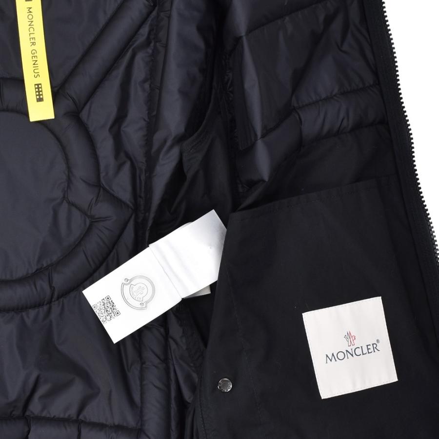 【並行輸入品】モンクレール ジップアップ メンズ ブルゾン ジャケット ブラック 黒 MONCLER GENIUS 5 CRAIG GREEN DOODLE JACKETの画像