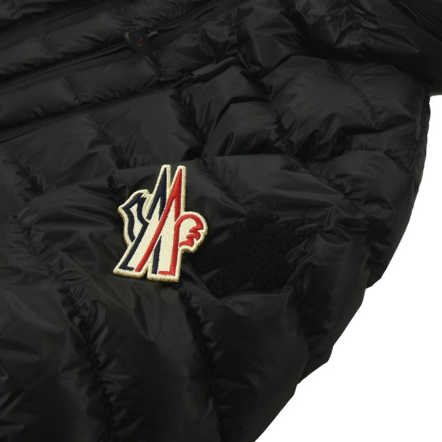 【並行輸入品】モンクレール グルノーブル MONCLER GRENOBLE ダウンジャケット メンズ ブルゾン ナイロンジャケット フーデッドダウン ブラック KAVIK GIUBBOTTOの画像