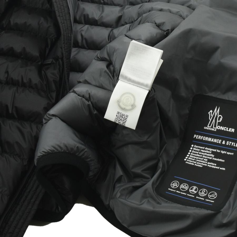 【並行輸入品】モンクレール グルノーブル MONCLER GRENOBLE ダウンジャケット メンズ ブルゾン ナイロンジャケット フーデッドダウン ブラック KAVIK GIUBBOTTOの画像
