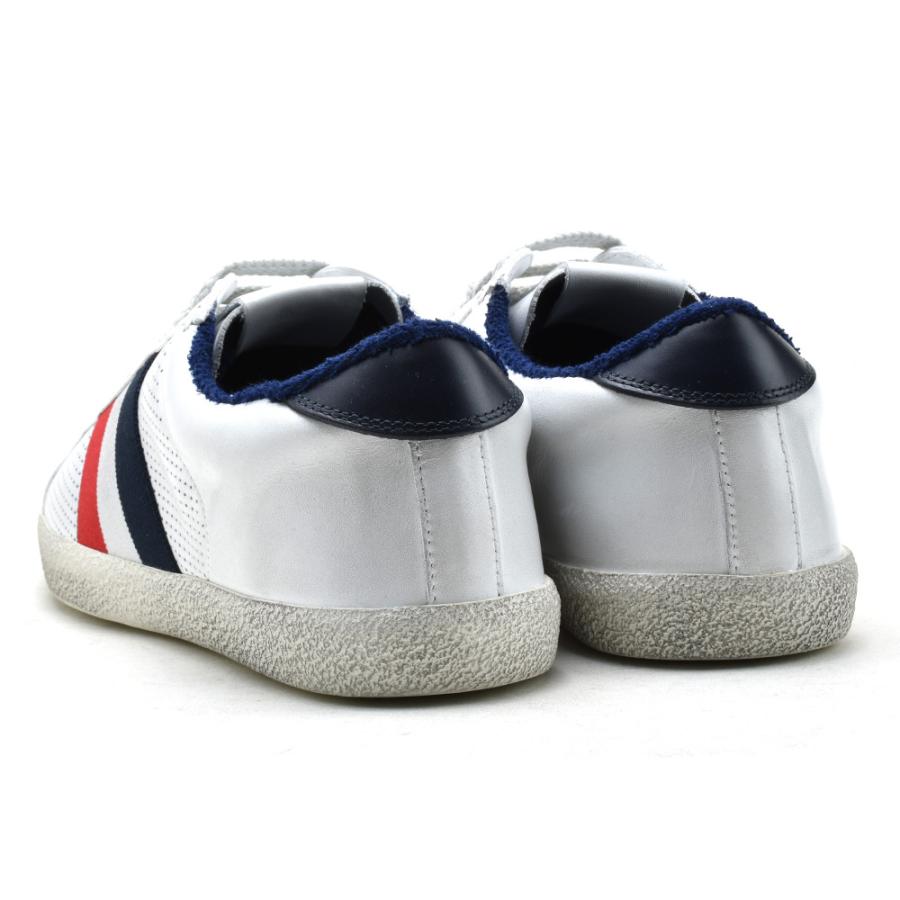 MONCLER モンクレール スニーカー ローカット ホワイト 白 ダメージ 