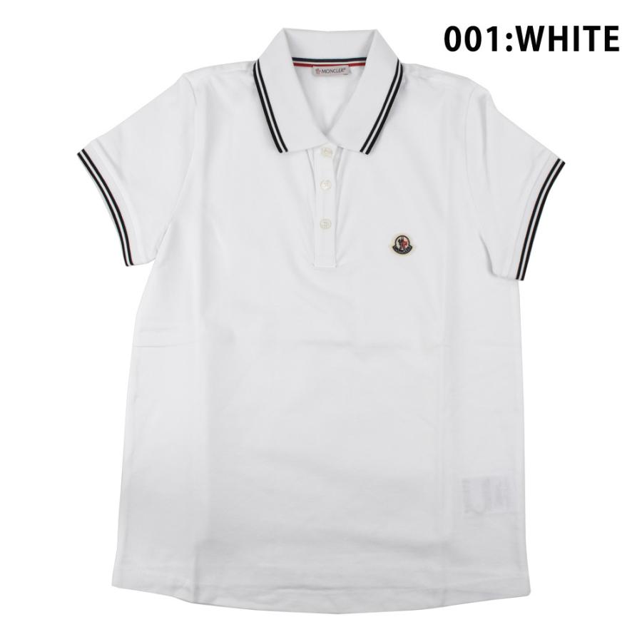 MONCLER モンクレール ポロシャツ 半袖 ロゴワッペン ブラック MONCLER モンクレール ポロシャツ 半袖 ロゴワッペン ブラック