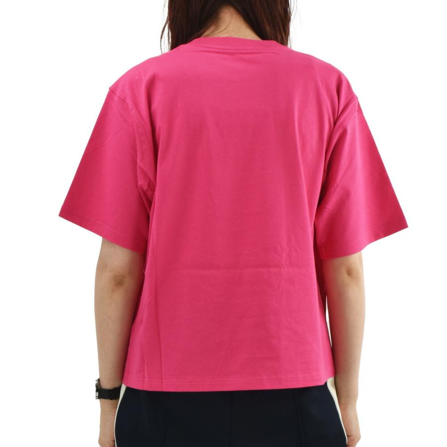 MONCLER - MONCLER / モンクレール | コットンクルーネックTシャツ | XS | ピンク | レディース MONCLER モンクレール Tシャツ レディース 半袖 カットソー