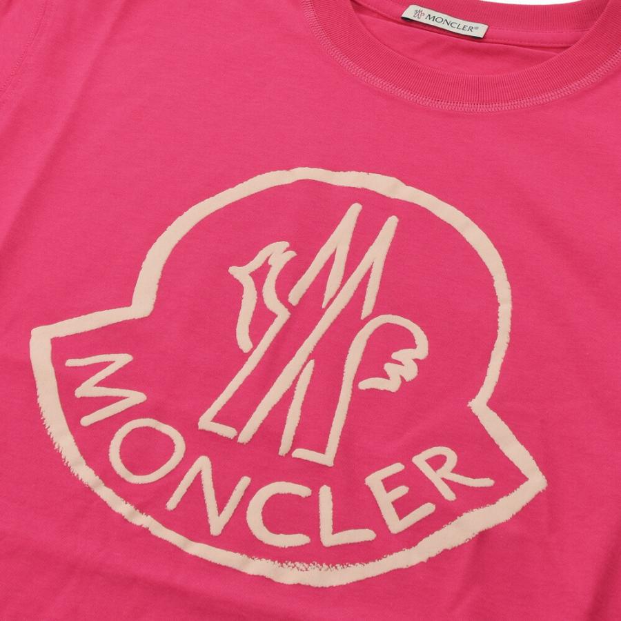 ✨MONCLER モンクレール 刺繍 ロゴ Tシャツ ピンク 2023年製 楽天市場】モンクレール Tシャツ 半袖 レディース トップス