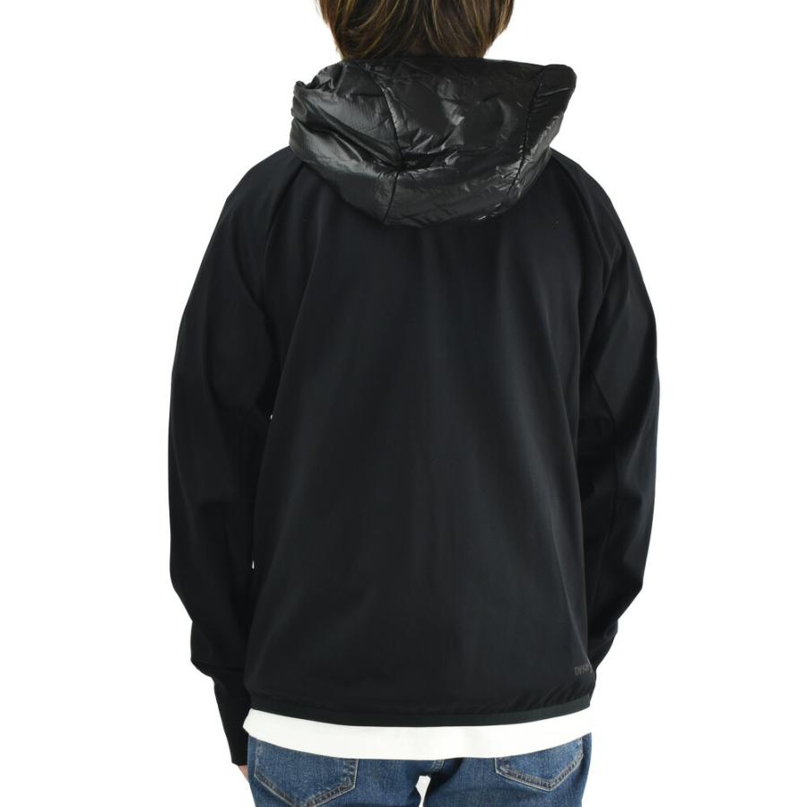 【並行輸入品】モンクレール パッド入りフーディ― メンズ ナイロンジャケット フード付き ブラック 黒 ZIP UP CARDIGAN MONCLERの画像