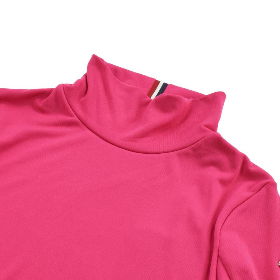 モンクレール ロングスリーブシャツ レディース タートルネック ロンT  ピンク ブラック DOLCEVITA MONCLER 【送料無料】 MONCLER（モンクレール） 【SALE】【並行輸入品】モンクレール ロング