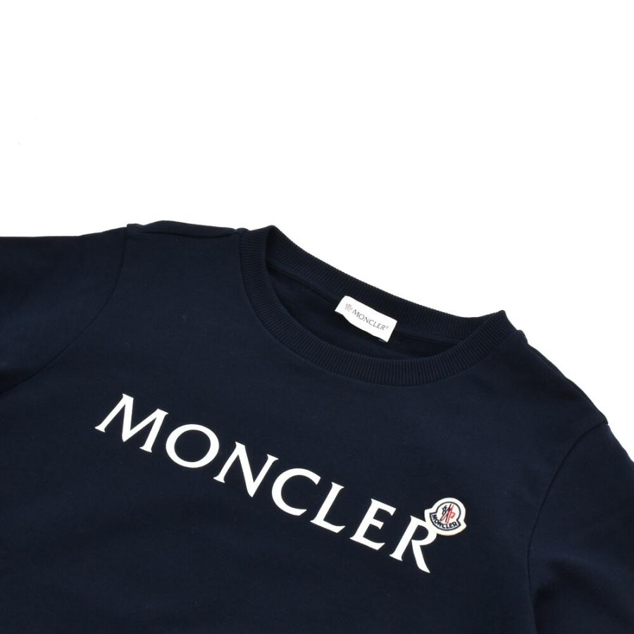 モンクレール スウェット キッズ ジュニア 子供用 ロゴ入りスウェットシャツ トレーナー ネイビー ピンク ホワイト MONCLER SWEAT SHIRT【送料無料】｜cloudshoe｜06