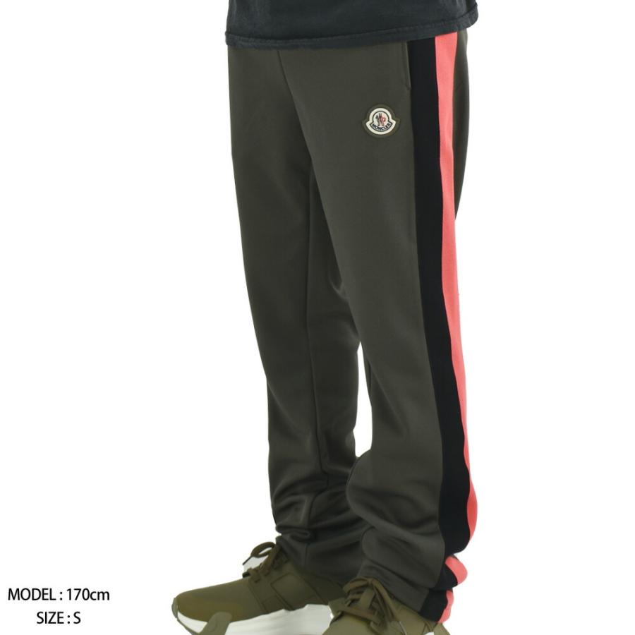 【並行輸入品】モンクレール スウェットパンツ メンズ トラックパンツ カーキ オリーブグリーン  SWETPANTS MONCLER 【送料無料】の画像