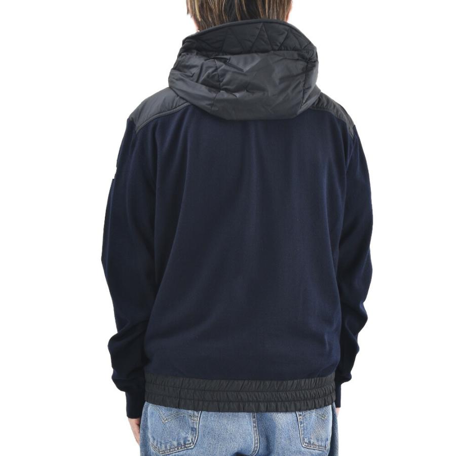 【並行輸入品】モンクレール グルノーブル ダウンジャケット メンズ アウター フード付き ネイビー CARDIGAN TRICOTの画像