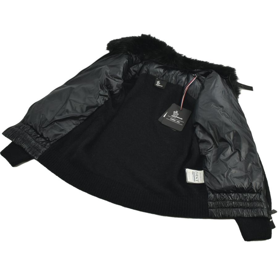 参考価格66280円モンクレール MONCLERファー ケーブル ニット黒 参考価格66280円モンクレール MONCLERファー ケーブル ニット黒