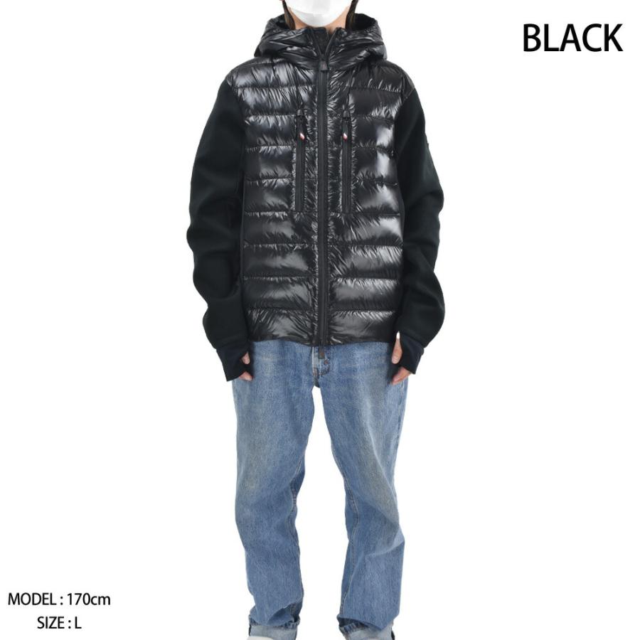 【並行輸入品】モンクレール グルノーブル ダウンジャケット メンズ アウター フード付き ブラック ブルー CARDIGAN TRICOT MONCLERの画像