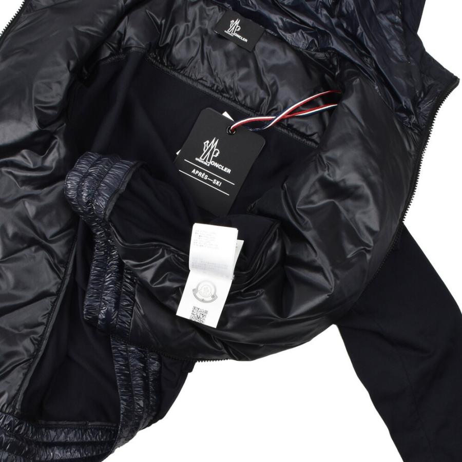 モンクレール ジップアップパーカー メンズ カーディガン ネイビー 紺  