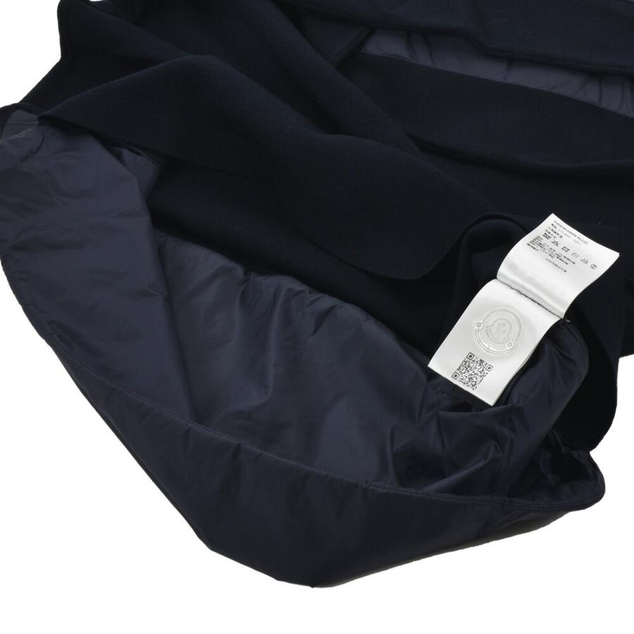 【並行輸入品】モンクレール ウールセーター メンズ ニット クルーネック ロゴ ネイビー 紺 GIROCOLLO TRICOT MONCLER【送料無料】の画像