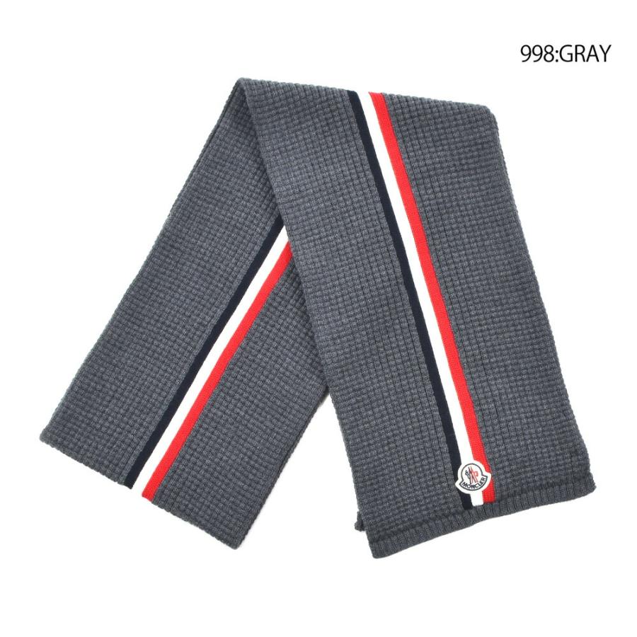 MONCLER モンクレール マフラー メンズ ストール トリコロール