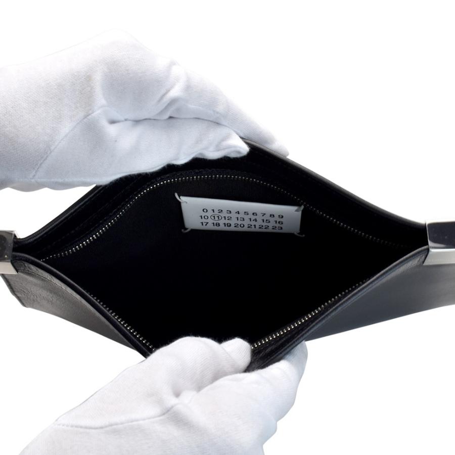 【並行輸入品】メゾンマルジェラ クラッチバッグ ポーチ ブラック 男女兼用 メンズ レディース | Maison Margiela | 03