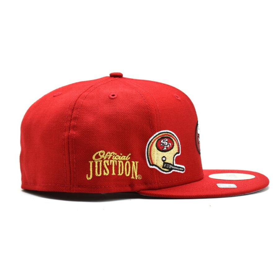 ニューエラ red 赤ドン キャップ 59FIFTY NFL サンフランシスコ