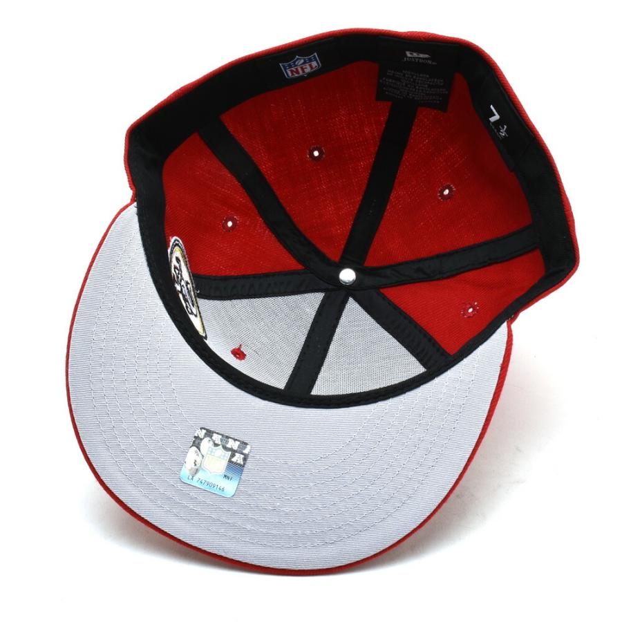 ニューエラ red 赤ドン キャップ 59FIFTY NFL サンフランシスコ
