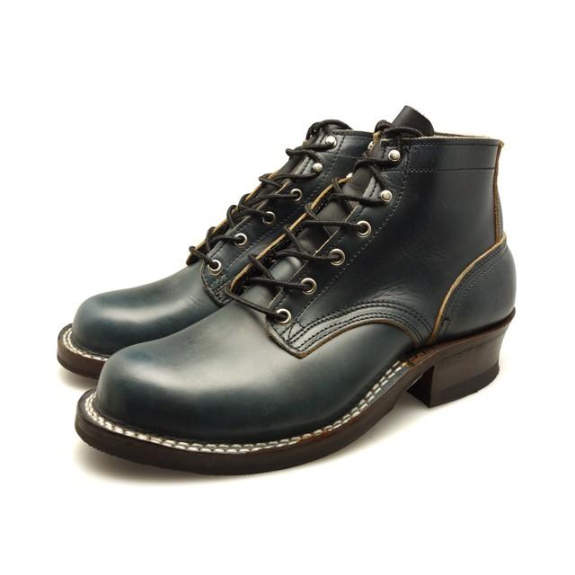 並行輸入品】ニックスブーツ ROBERT NAVY CHROME EXCEL ロベルト