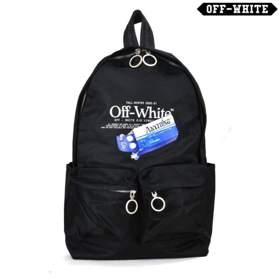 off white オフホワイト バックパック リュックサック ブラック off white オフホワイト バックパック リュックサック ブラック