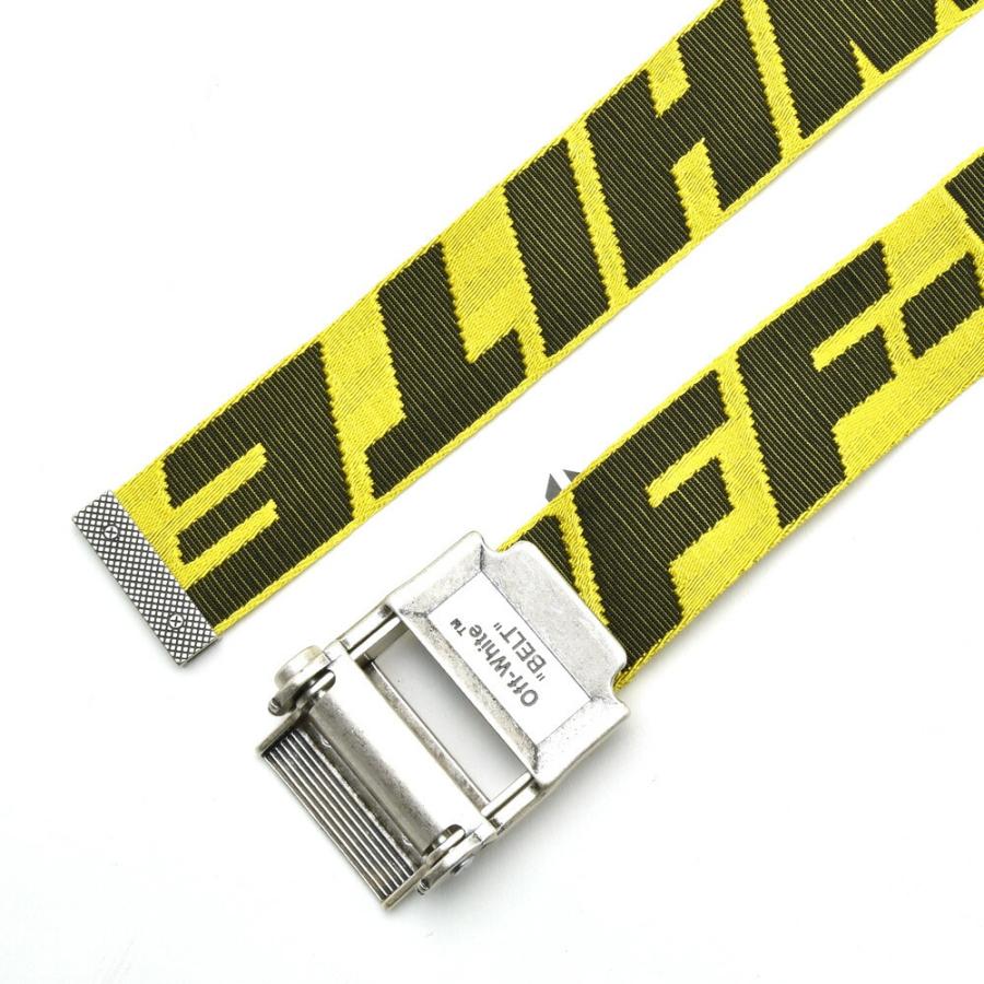 off white オフホワイト インダストリアル ベルト イエロー off white オフホワイト インダストリアル ベルト イエロー