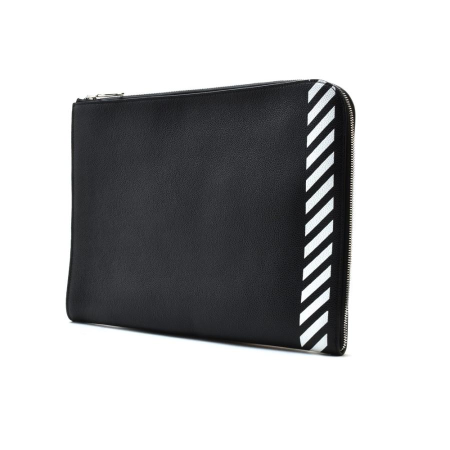 【SALE】【並行輸入品】オフホワイト OMNA053S19C44032 1001 BLACK クラッチバッグ ポーチ レザーバッグ ブラック 黒 メンズ OFF-WHITE_1