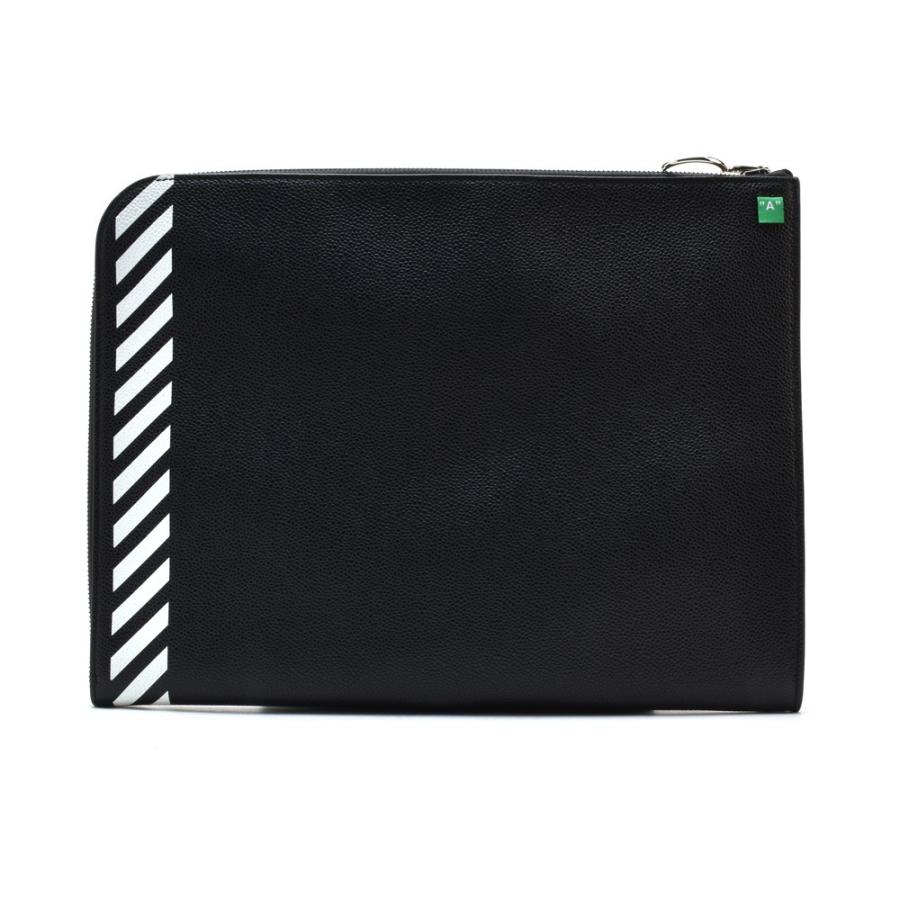 【SALE】【並行輸入品】オフホワイト OMNA053S19C44032 1001 BLACK クラッチバッグ ポーチ レザーバッグ ブラック 黒 メンズ OFF-WHITE_2