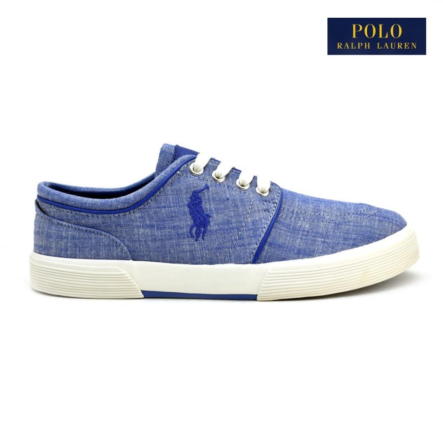 ポロ ラルフローレン ファクソン ロー Faxon Low Faded Blue Blue ブルー 青 メンズ スニーカー Polo クラウドシューカンパニーyahoo 店 通販 Yahoo ショッピング