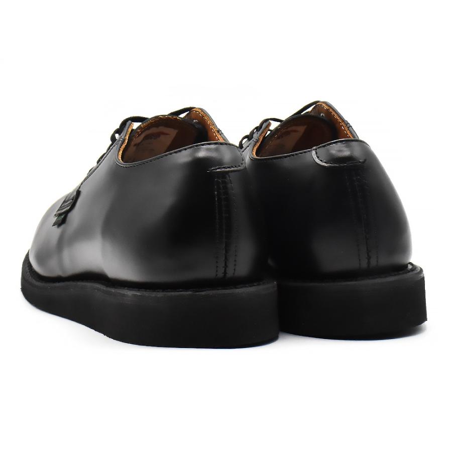 【並行輸入品】レッドウィング ポストマン ワークブーツ ドレス ビジネス オックスフォード ブラック シャパレル 101 メンズ | RED WING SHOES | 04