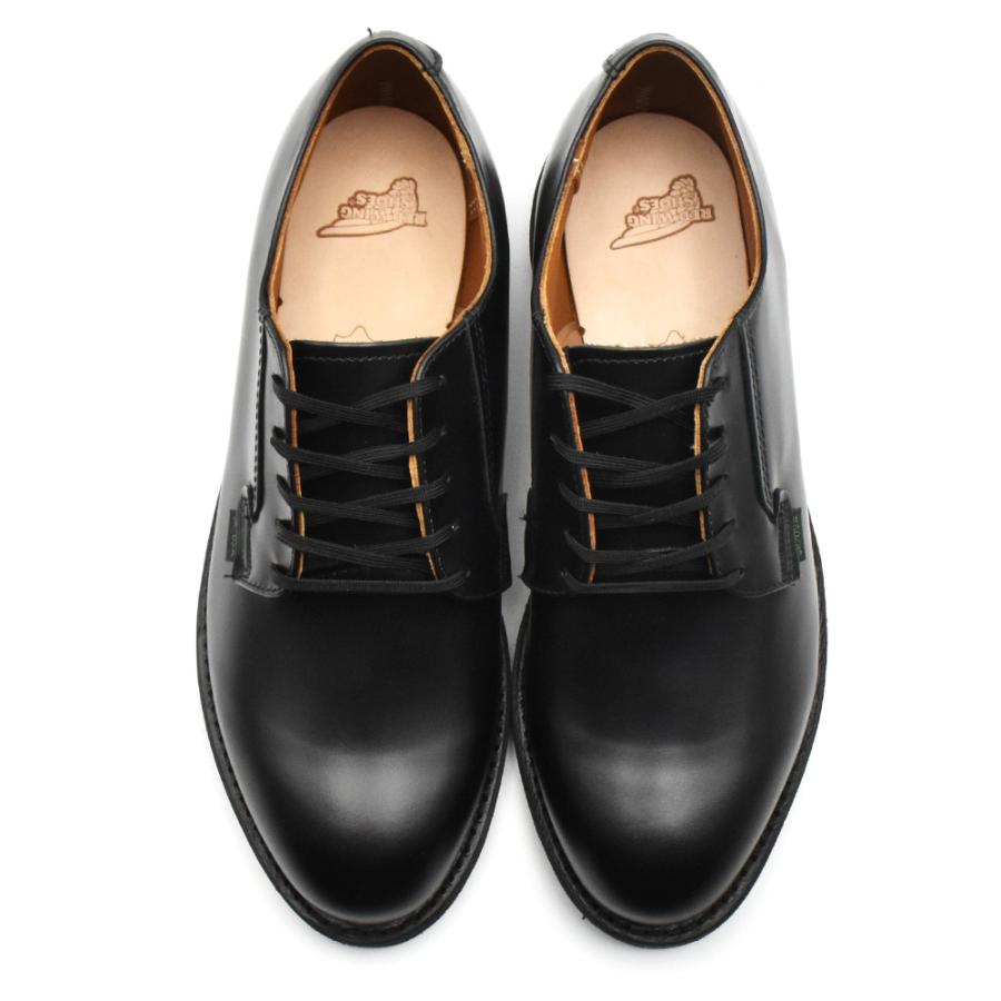 【並行輸入品】レッドウィング ポストマン ワークブーツ ドレス ビジネス オックスフォード ブラック シャパレル 101 メンズ | RED WING SHOES | 06