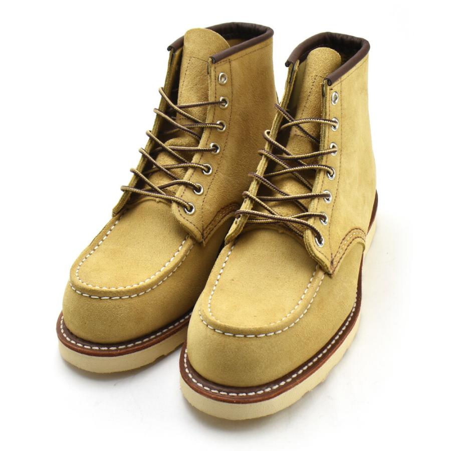 【並行輸入品】レッドウィング REDWING 8833 アイリッシュセッター メンズ  ホーソーン アビレーン ベージュ クラシック モック ブーツ 本革 ワークブーツの画像