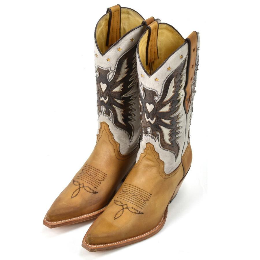 SENDRA センドラ ウエスタン ロング ブーツ NOBUK MOSTAZA MANCHADO 