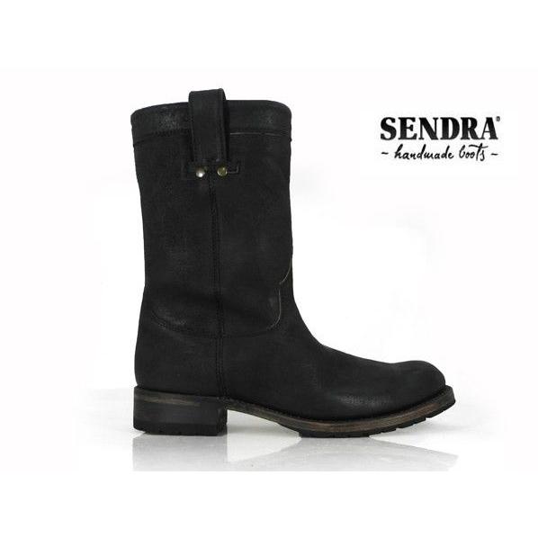 SENDRA センドラ ペコスブーツ ピノ 7133 ネグロ ブラック 黒 メンズ 