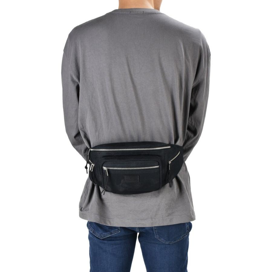 サンローラン パリ ウエストバッグ ボディバッグ ブラック 黒 YSL メンズ Saint Laurent イヴサンローラン