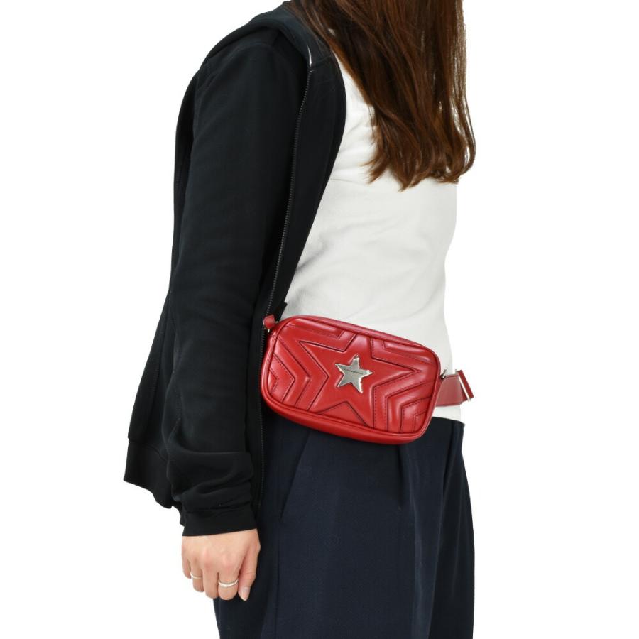 ステラマッカートニー STELLAMcCARTNEY 529309 W8214 6568 BAG STELLA STAR RED ステラ スター ショルダーバッグ レッド 赤 レディース 【送料無料】｜cloudshoe｜05