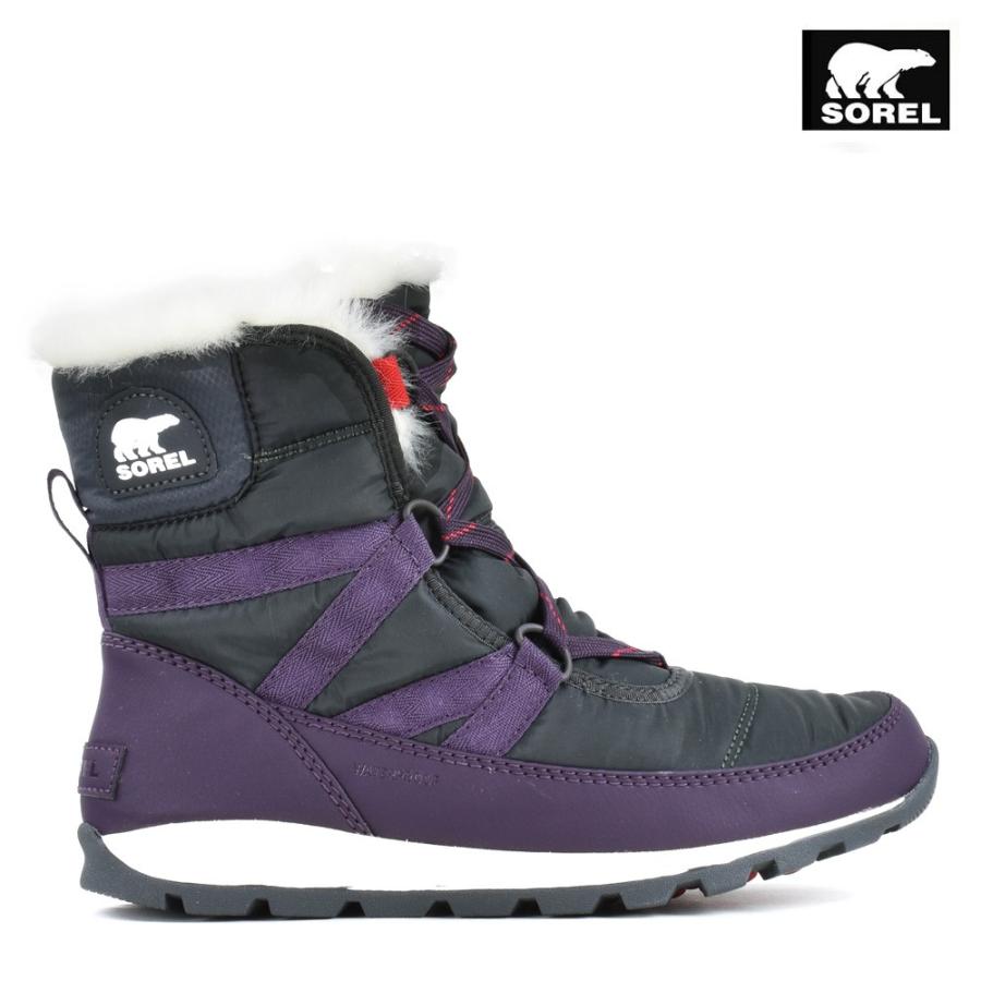 SOREL ソレル ホイットニー スノーブーツ ショート パープル  