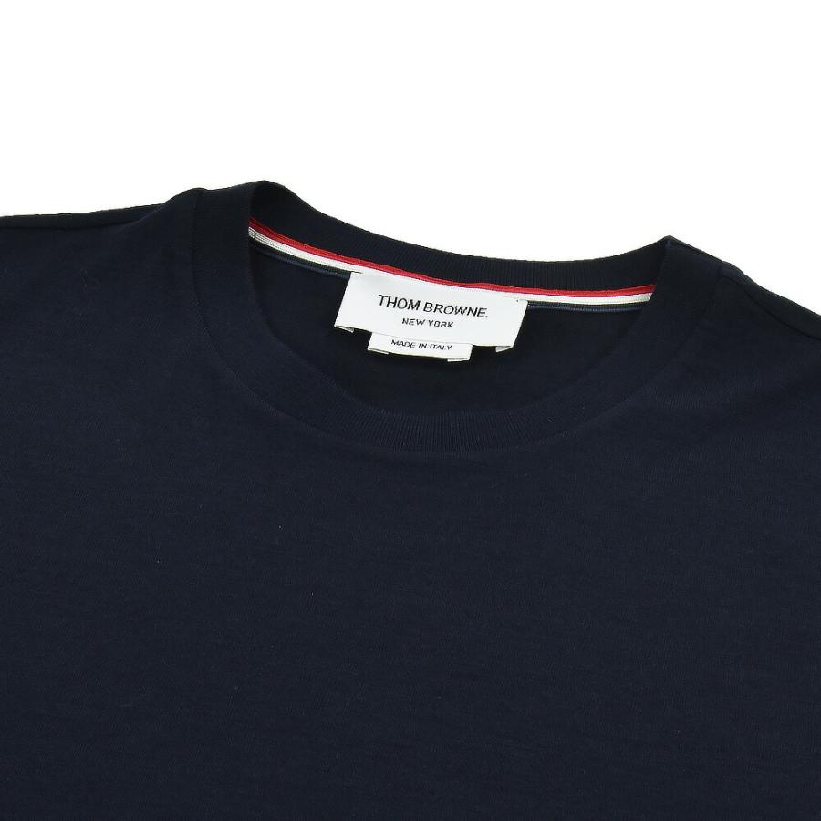 【国内発送】THOM BROWNE ロンT カットソー mjs218aj014415 並行輸入品】トムブラウン THOM BROWNE ロンT メンズ ウール