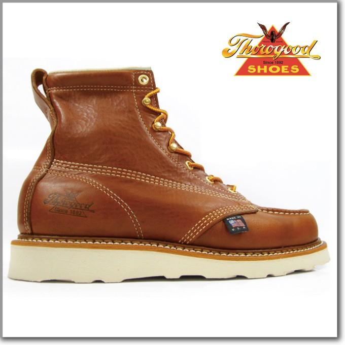 thorogood ソログッド エナメルブーツ Thorogood (ソログッド) ルーファーブーツ Dr.sole コルクソール