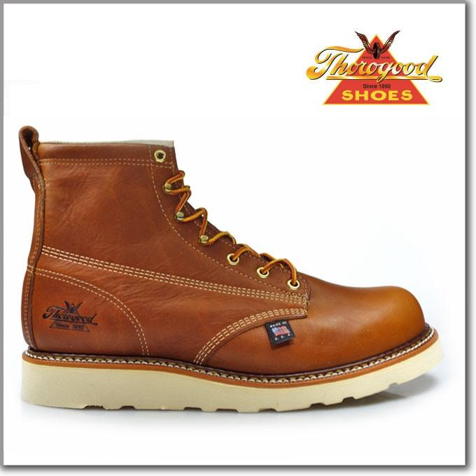 Thorogood  ソログッド　ブラウン レザー デッキシューズ Thorogood ソログッド ブラウン レザー デッキシューズ Thorogood