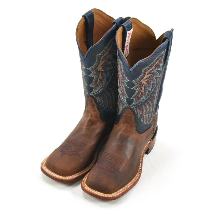 新品！Tony Lama ウエスタンブーツ ブラウン/ブルー Tony Lama（トニーラマ） 【並行輸入品】トニーラマ ウエスタンブーツ