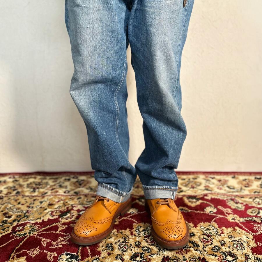 【並行輸入品】トリッカーズ TRICKER'S カントリーブーツ M2508 モールトン メンズ コマンドソール ウィングチップ Acorn Olivvia Classic Brogue Bootsの画像