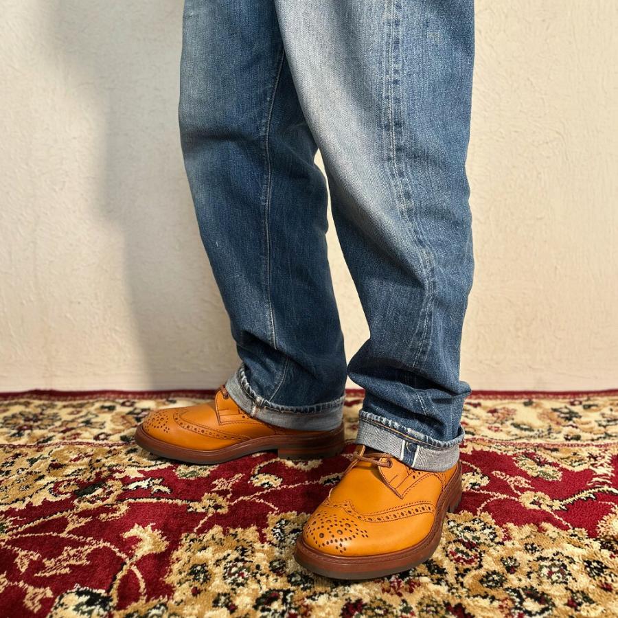 【並行輸入品】トリッカーズ TRICKER'S カントリーブーツ M2508 モールトン メンズ コマンドソール ウィングチップ Acorn Olivvia Classic Brogue Bootsの画像
