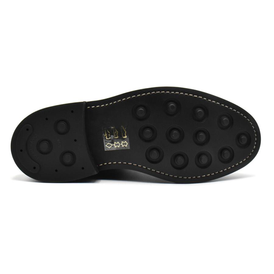 【並行輸入品】トリッカーズ TRICKER'S カントリーブーツ M2508 モールトン メンズ ダイナイトソール ウィングチップ ブラックBLACK MUSEUM BROGUE BOOTSの画像