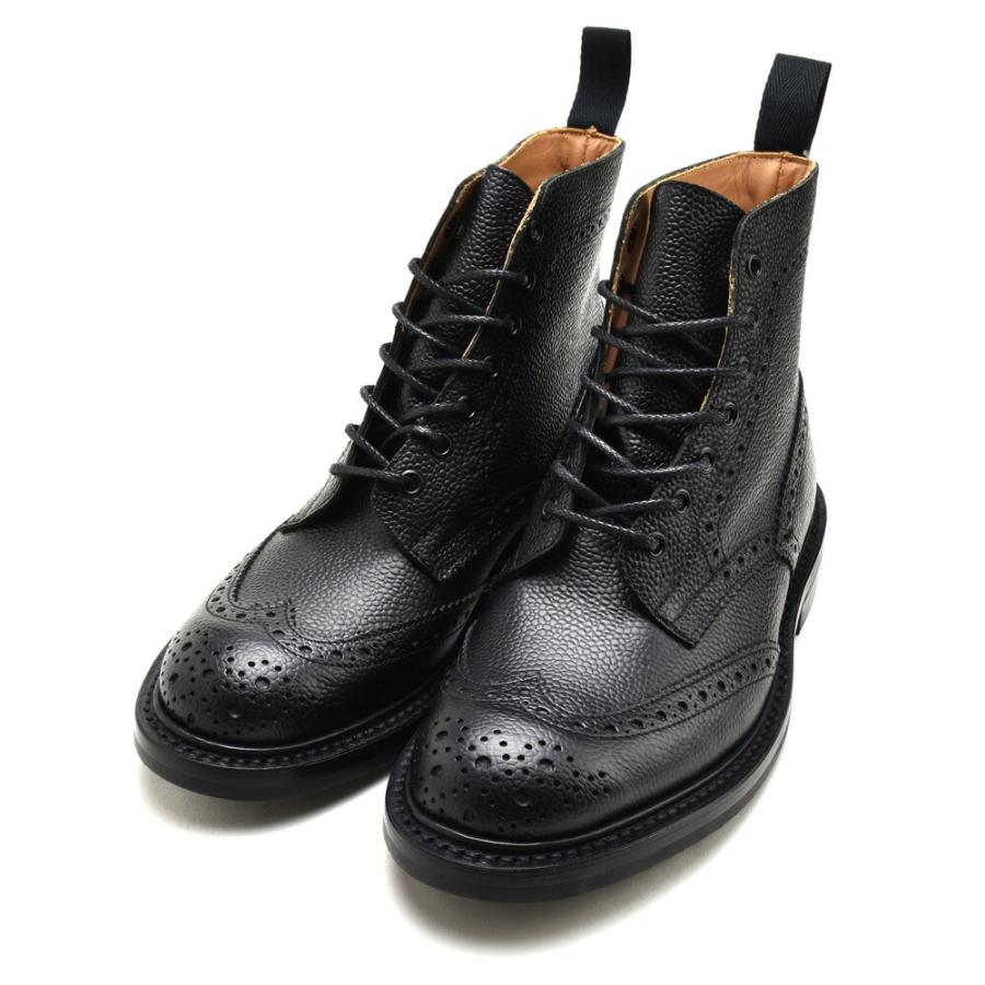 トリッカーズ カントリーブーツ モルトン メンズ ブローグブーツ  