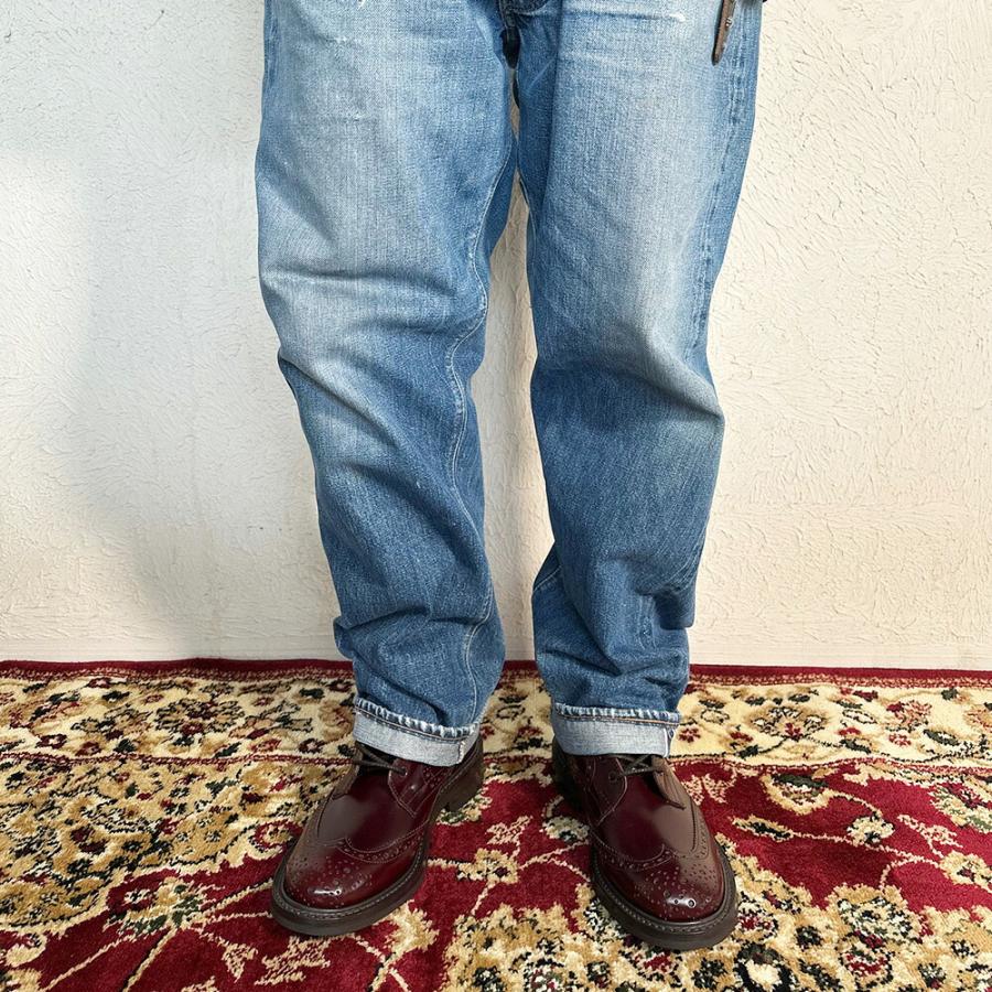 【並行輸入品】トリッカーズ TRICKER'S カントリーブーツ M2508 モールトン メンズ ダイナイトソール ウィングチップ Burgundy Book binder Brogue Bootsの画像