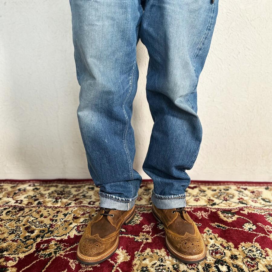 【並行輸入品】トリッカーズ TRICKER'S カントリーブーツ M2508 モールトン メンズ ダイナイトソール ウィングチップ Cuba Waxy Commander Brogue Bootsの画像