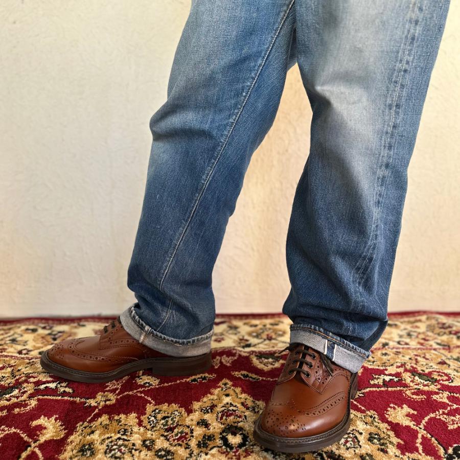 【SALE】【並行輸入品】トリッカーズ バートン メンズ ドレスシューズ ビーチナット アンティーク ダイナイトソール 5633 TRICKER'S BOURTONの画像