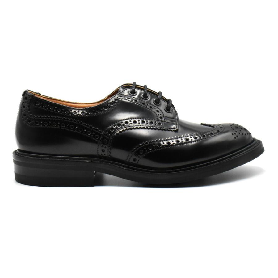【並行輸入品】トリッカーズ TRICKER'S カントリーブーツ M5633 バートン メンズ ダイナイトソール ウィングチップ ブラック BLACK BOOKBINDER DERBY BROGUESの画像