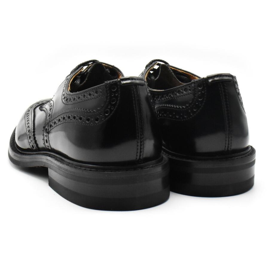 【並行輸入品】トリッカーズ TRICKER'S カントリーブーツ M5633 バートン メンズ ダイナイトソール ウィングチップ ブラック BLACK BOOKBINDER DERBY BROGUESの画像