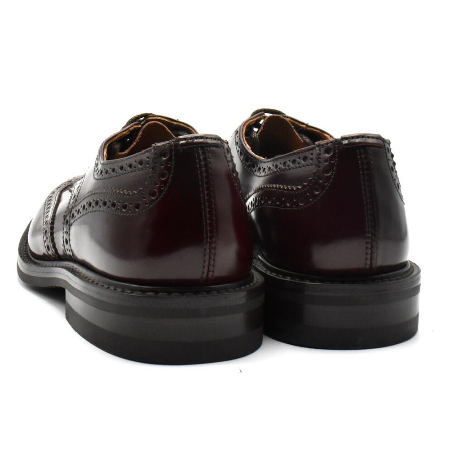 【並行輸入品】トリッカーズ TRICKER'S カントリーブーツ M5633 バートン メンズ ダイナイトソール ウィングチップ BURGUNDY BOOKBINDER DERBY BROGUESの画像