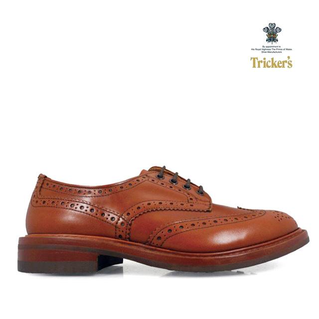 トリッカーズ バートン メンズ ドレスシューズ マロン 茶 ダイナイトソール 5633 TRICKER'S BOURTON｜cloudshoe